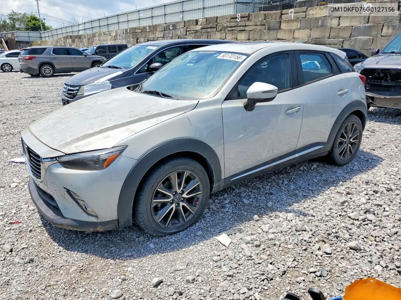 2016 Mazda Cx-3 Grand Touring VIN: JM1DKFD76G0127156 Lot: 60170156