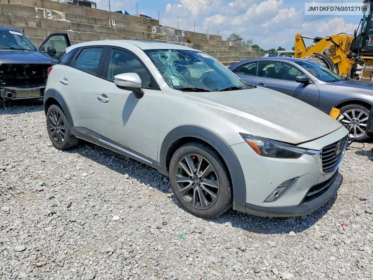 2016 Mazda Cx-3 Grand Touring VIN: JM1DKFD76G0127156 Lot: 60170156