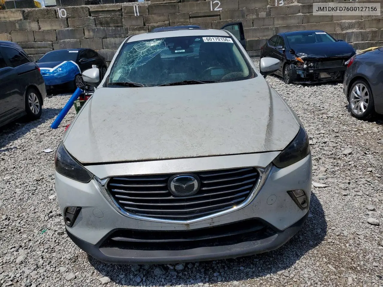 2016 Mazda Cx-3 Grand Touring VIN: JM1DKFD76G0127156 Lot: 60170156
