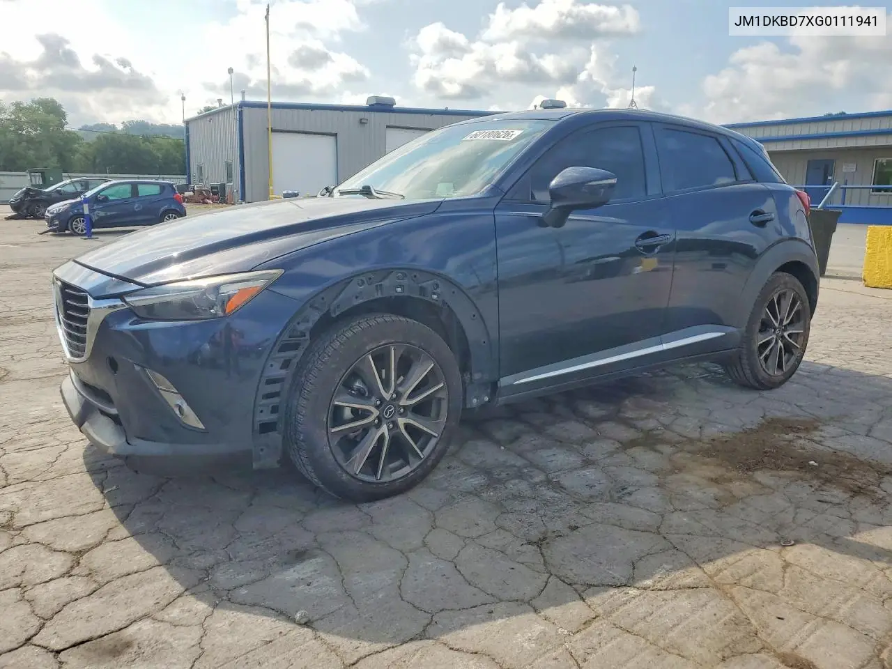 2016 Mazda Cx-3 Grand Touring VIN: JM1DKBD7XG0111941 Lot: 60180626