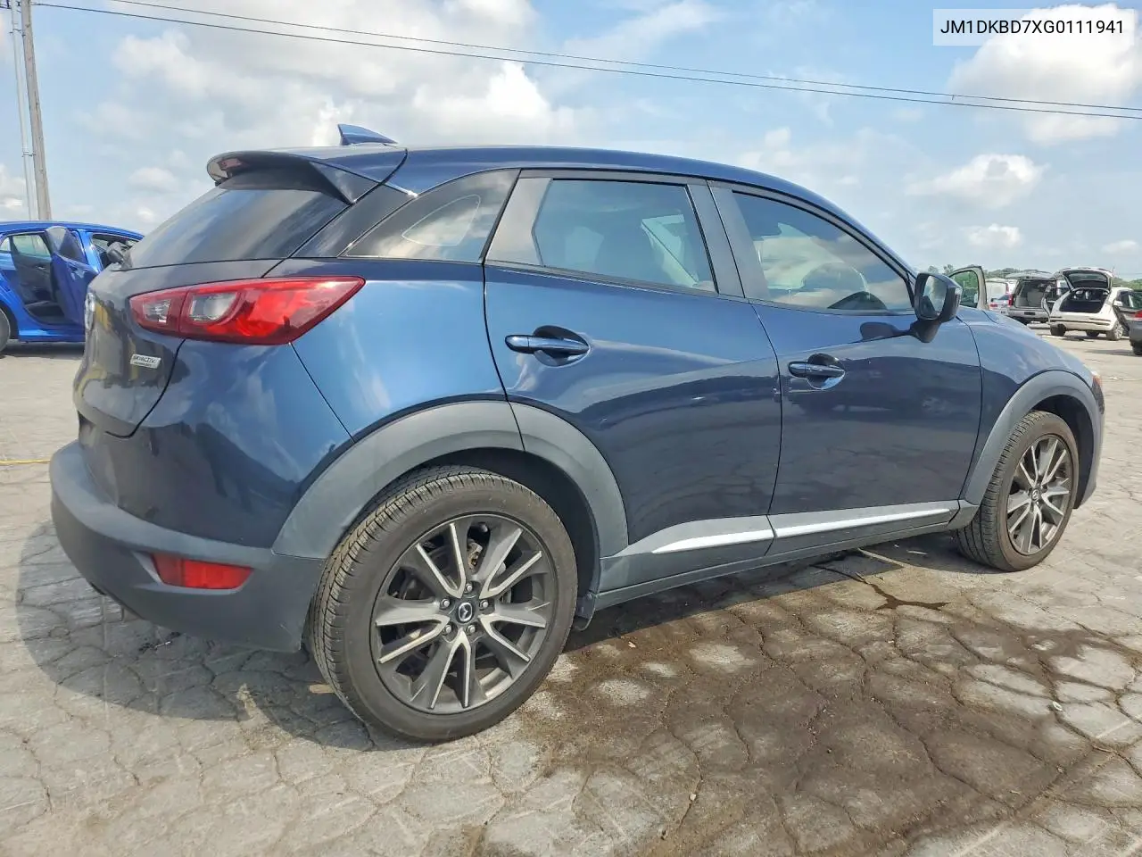 2016 Mazda Cx-3 Grand Touring VIN: JM1DKBD7XG0111941 Lot: 60180626
