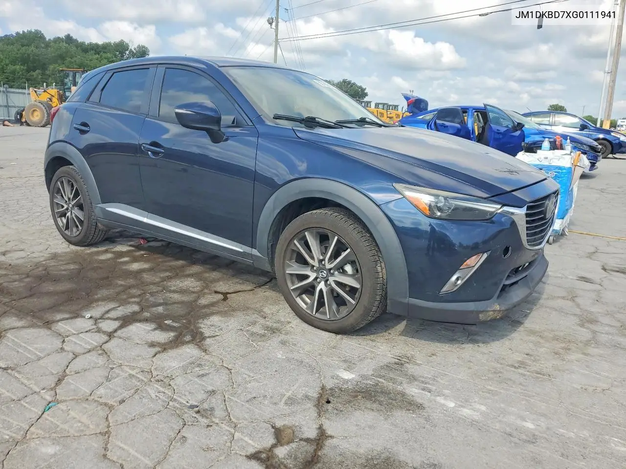 2016 Mazda Cx-3 Grand Touring VIN: JM1DKBD7XG0111941 Lot: 60180626