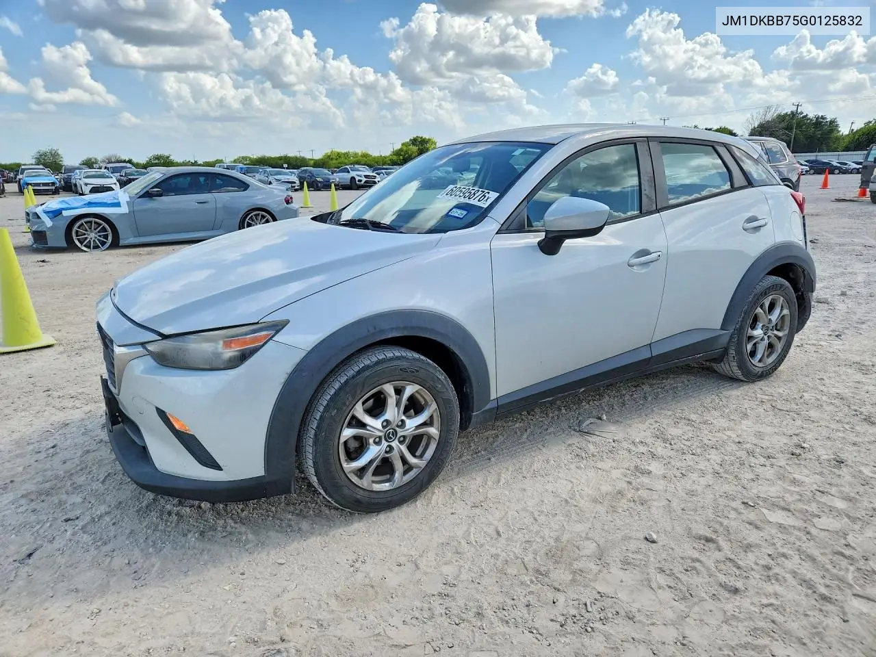 2016 Mazda Cx-3 Sport VIN: JM1DKBB75G0125832 Lot: 60595876