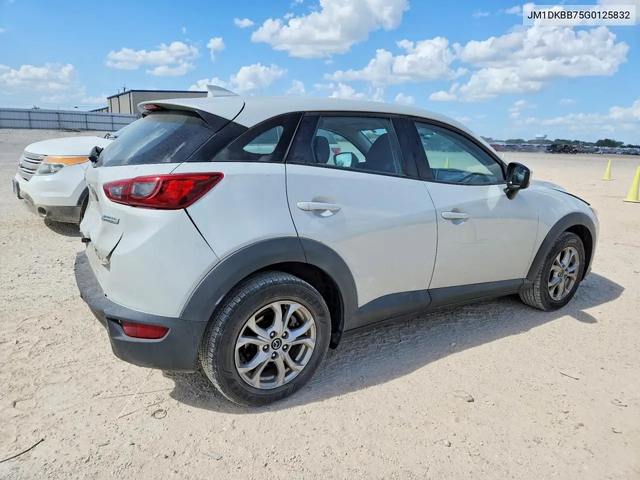 2016 Mazda Cx-3 Sport VIN: JM1DKBB75G0125832 Lot: 60595876