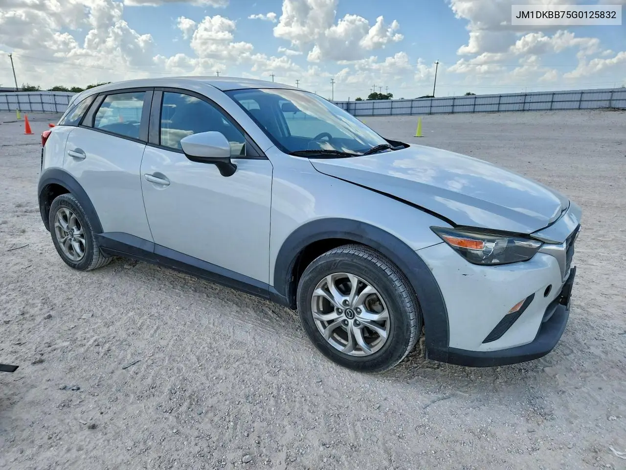 2016 Mazda Cx-3 Sport VIN: JM1DKBB75G0125832 Lot: 60595876