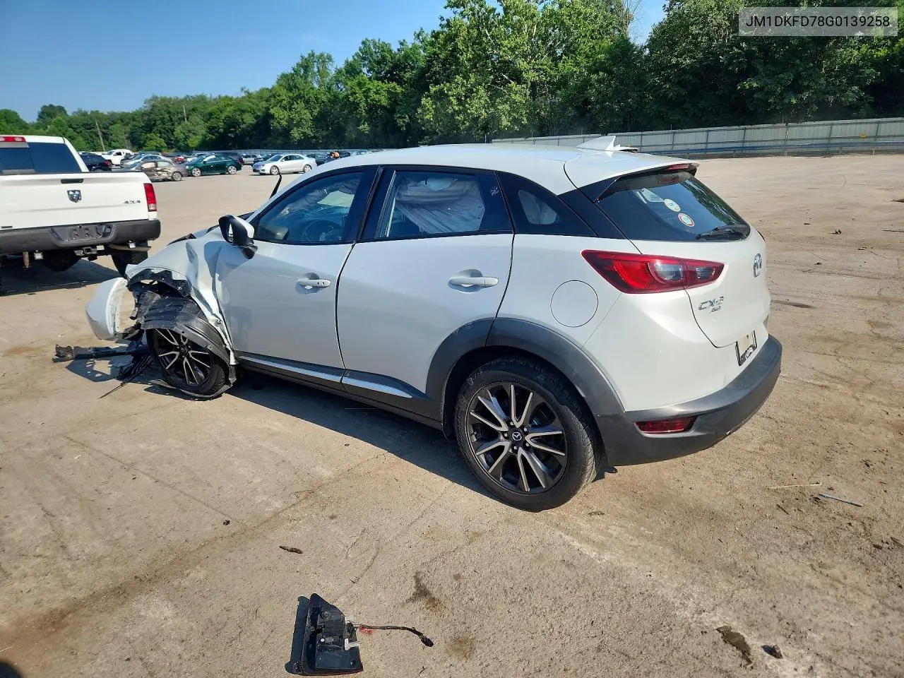 2016 Mazda Cx-3 Grand Touring VIN: JM1DKFD78G0139258 Lot: 61035776