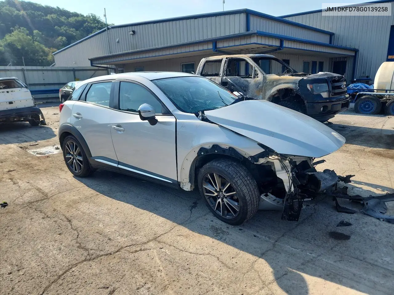 2016 Mazda Cx-3 Grand Touring VIN: JM1DKFD78G0139258 Lot: 61035776
