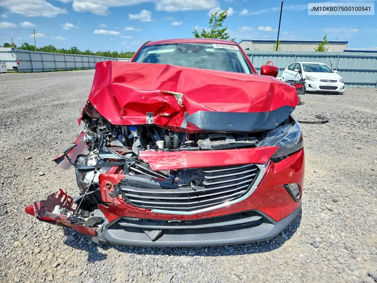 2016 Mazda Cx-3 Grand Touring VIN: JM1DKBD75G0100541 Lot: 61504586