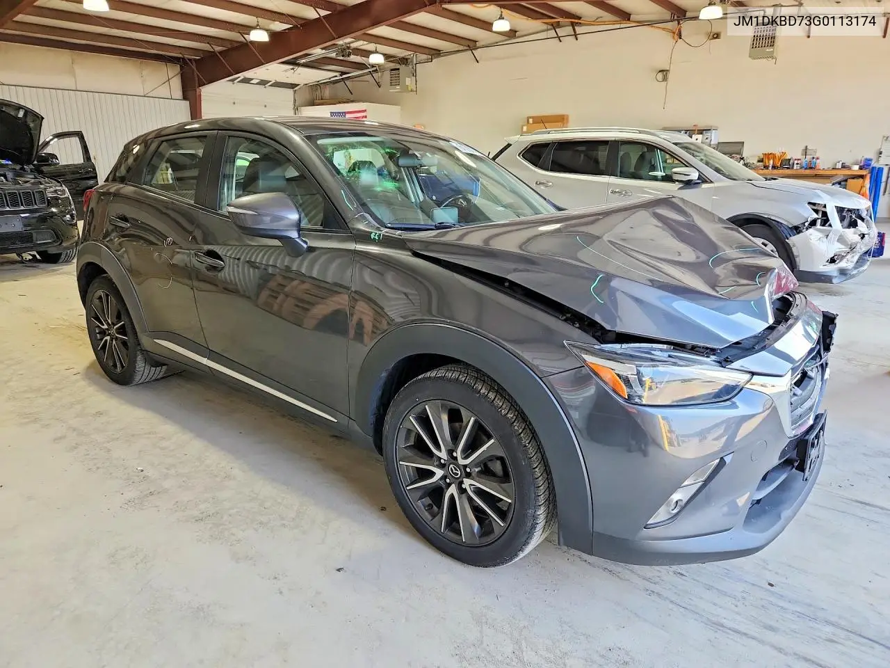 2016 Mazda Cx-3 Grand Touring VIN: JM1DKBD73G0113174 Lot: 61737766