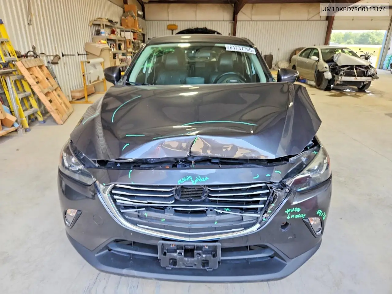 2016 Mazda Cx-3 Grand Touring VIN: JM1DKBD73G0113174 Lot: 61737766