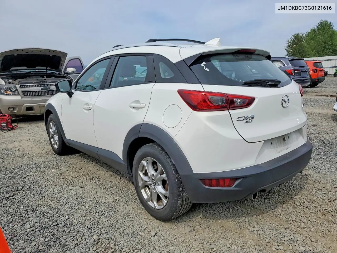 2016 Mazda Cx-3 Touring VIN: JM1DKBC73G0121616 Lot: 61795436