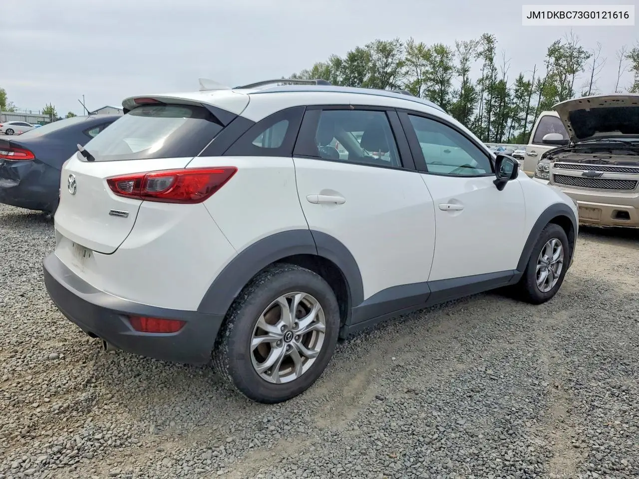 2016 Mazda Cx-3 Touring VIN: JM1DKBC73G0121616 Lot: 61795436