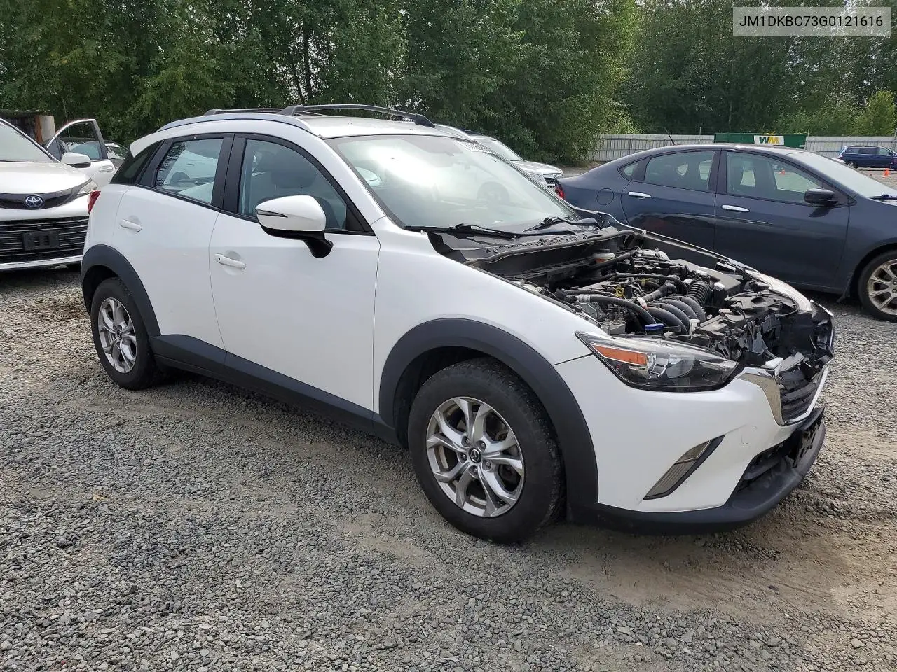 2016 Mazda Cx-3 Touring VIN: JM1DKBC73G0121616 Lot: 61795436
