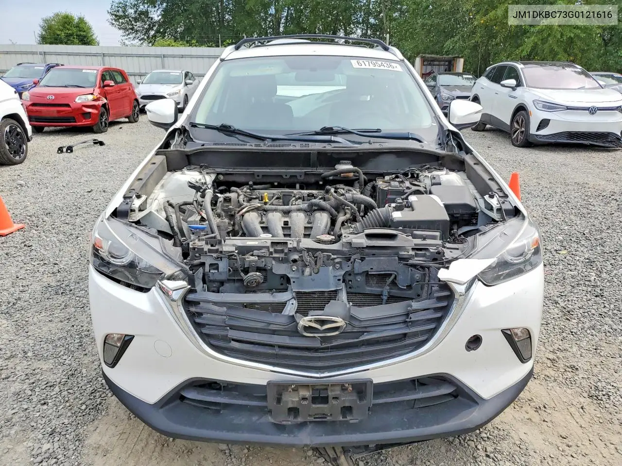 2016 Mazda Cx-3 Touring VIN: JM1DKBC73G0121616 Lot: 61795436