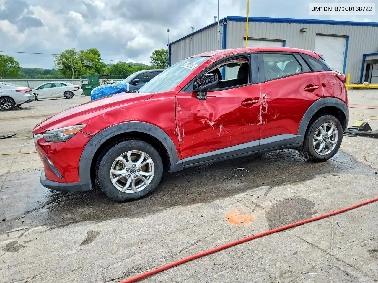 2016 Mazda Cx-3 Sport VIN: JM1DKFB79G0138722 Lot: 62272216