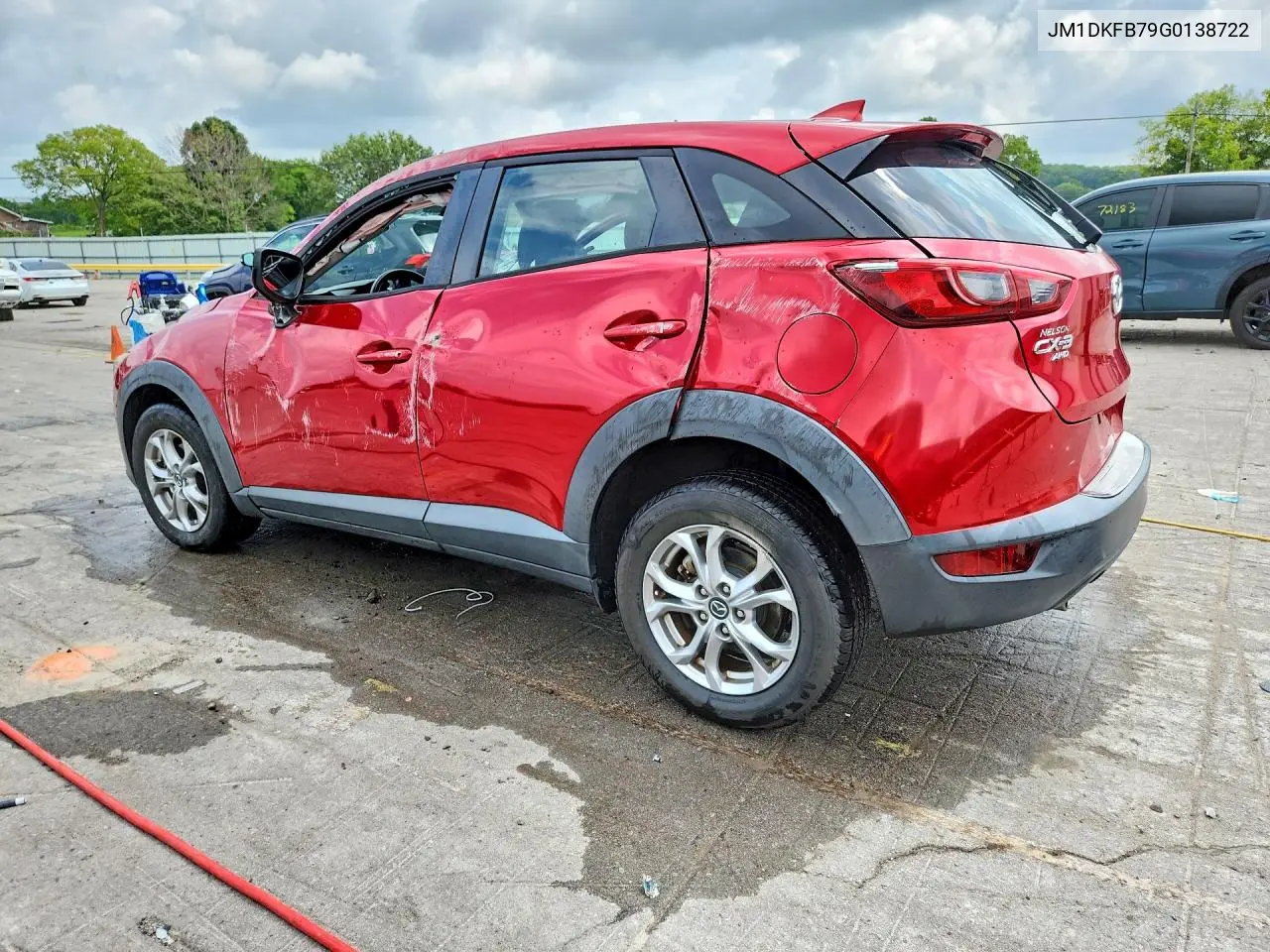 2016 Mazda Cx-3 Sport VIN: JM1DKFB79G0138722 Lot: 62272216