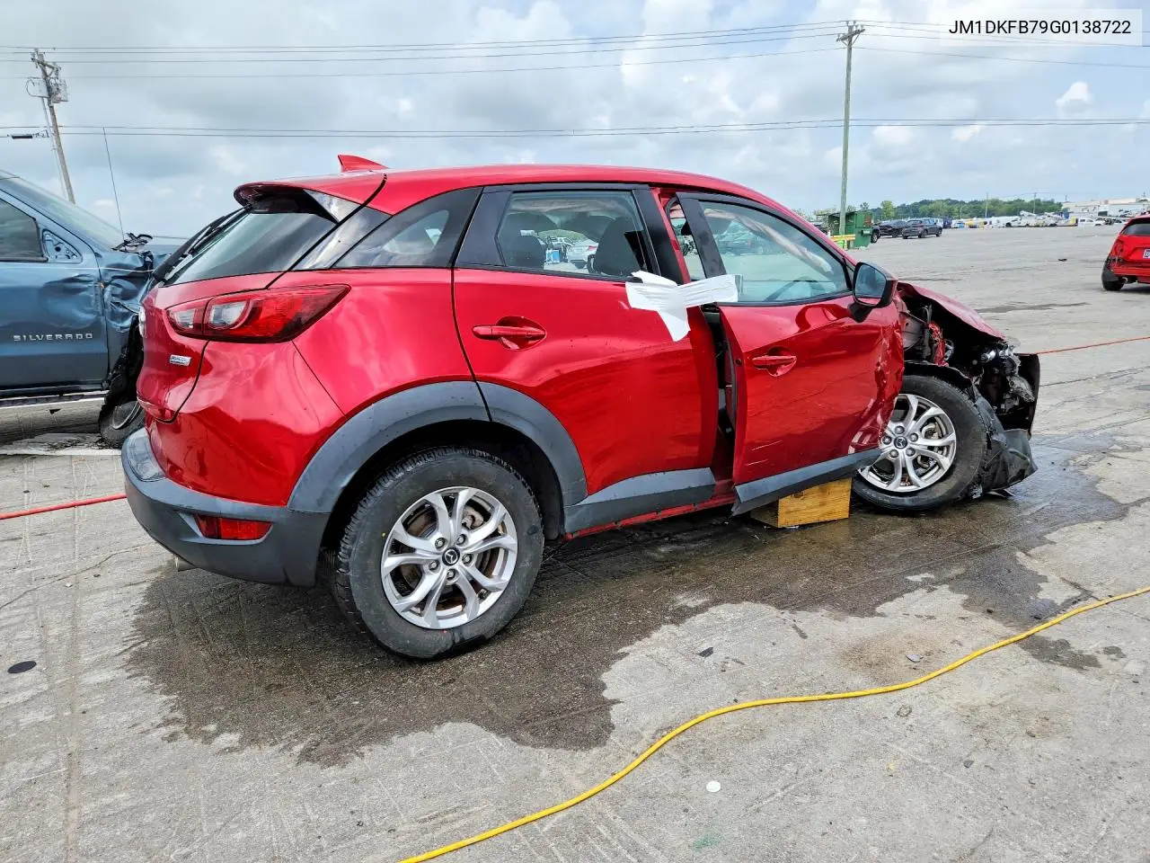 2016 Mazda Cx-3 Sport VIN: JM1DKFB79G0138722 Lot: 62272216