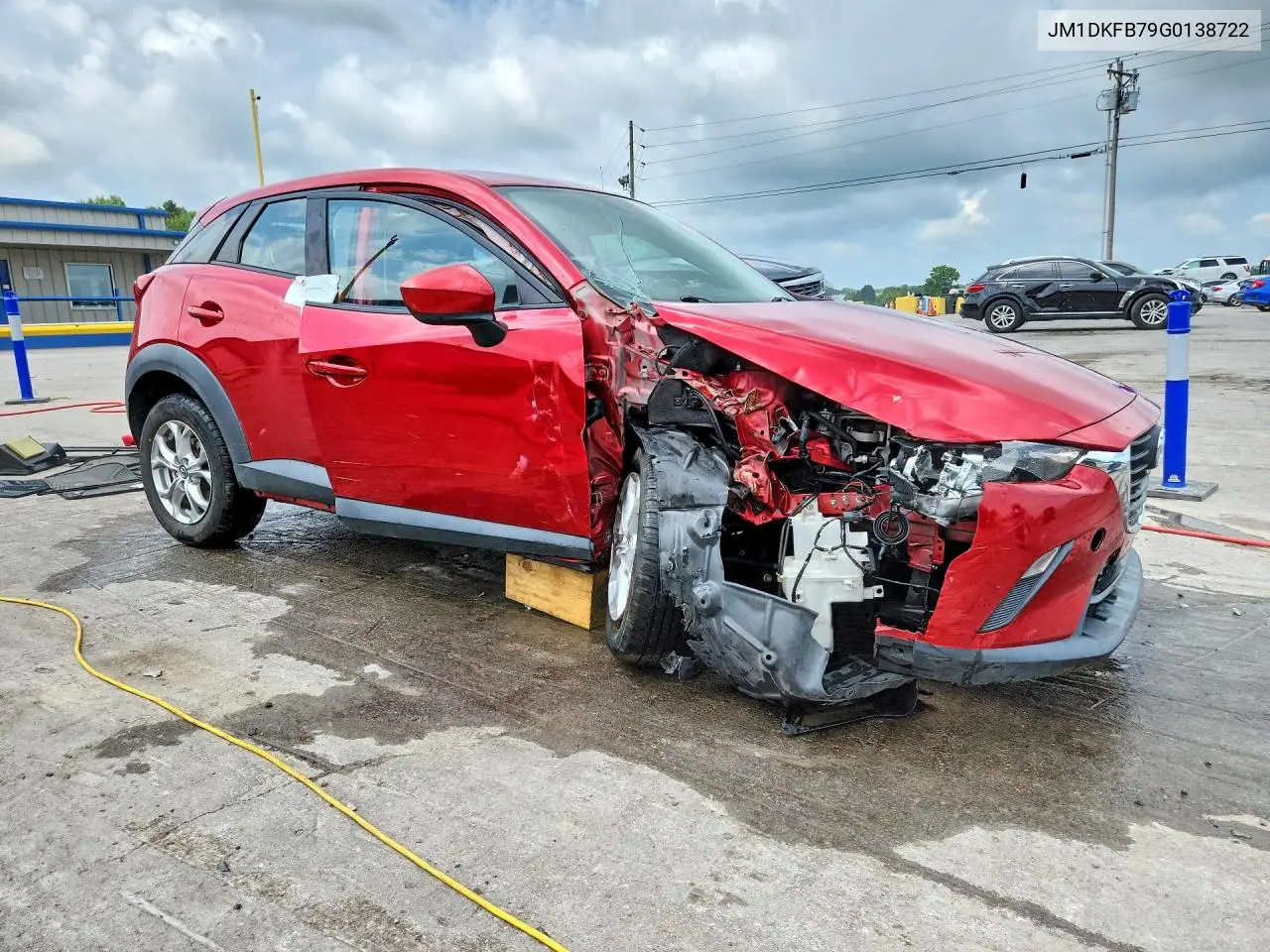 2016 Mazda Cx-3 Sport VIN: JM1DKFB79G0138722 Lot: 62272216