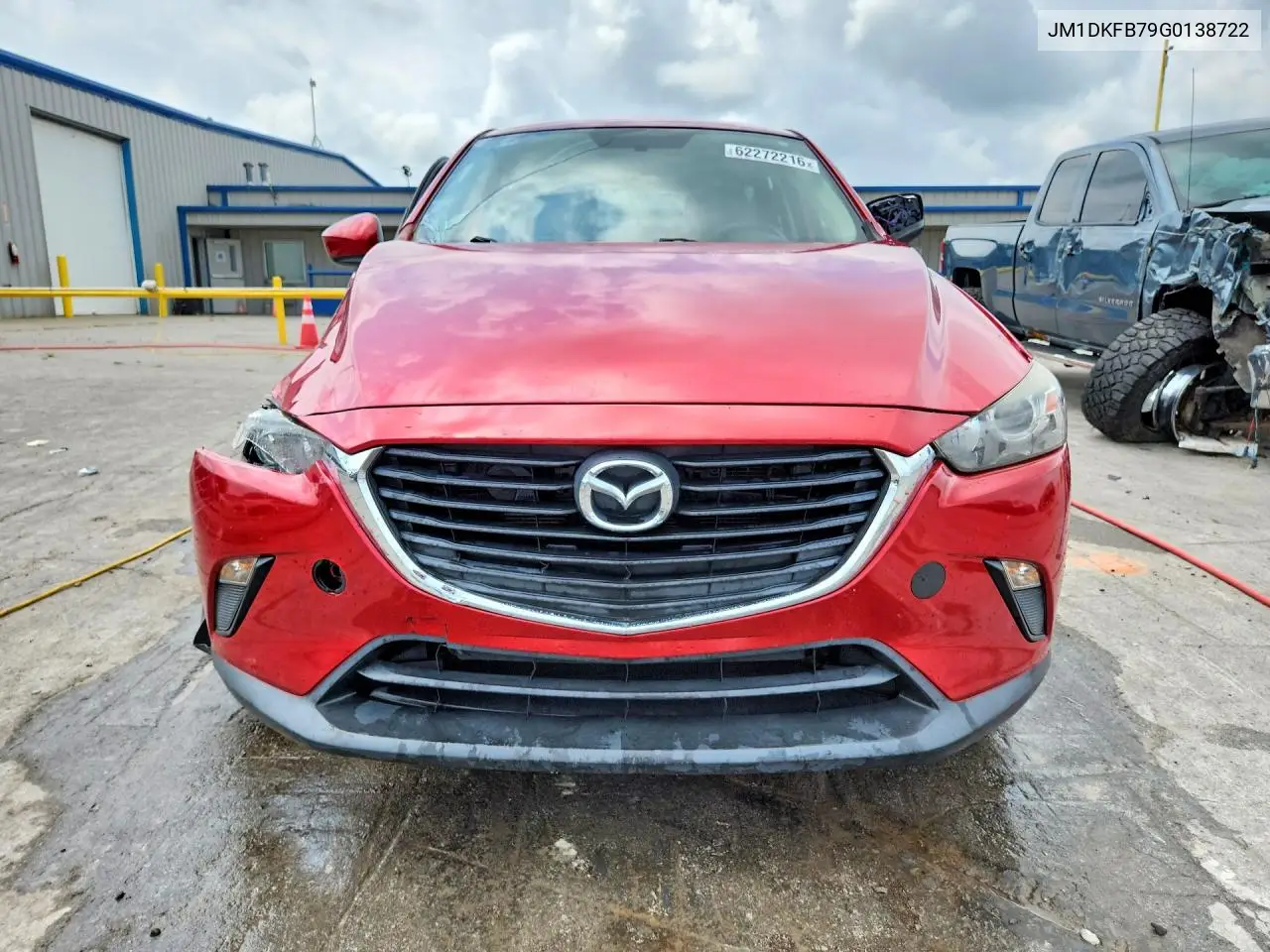 2016 Mazda Cx-3 Sport VIN: JM1DKFB79G0138722 Lot: 62272216