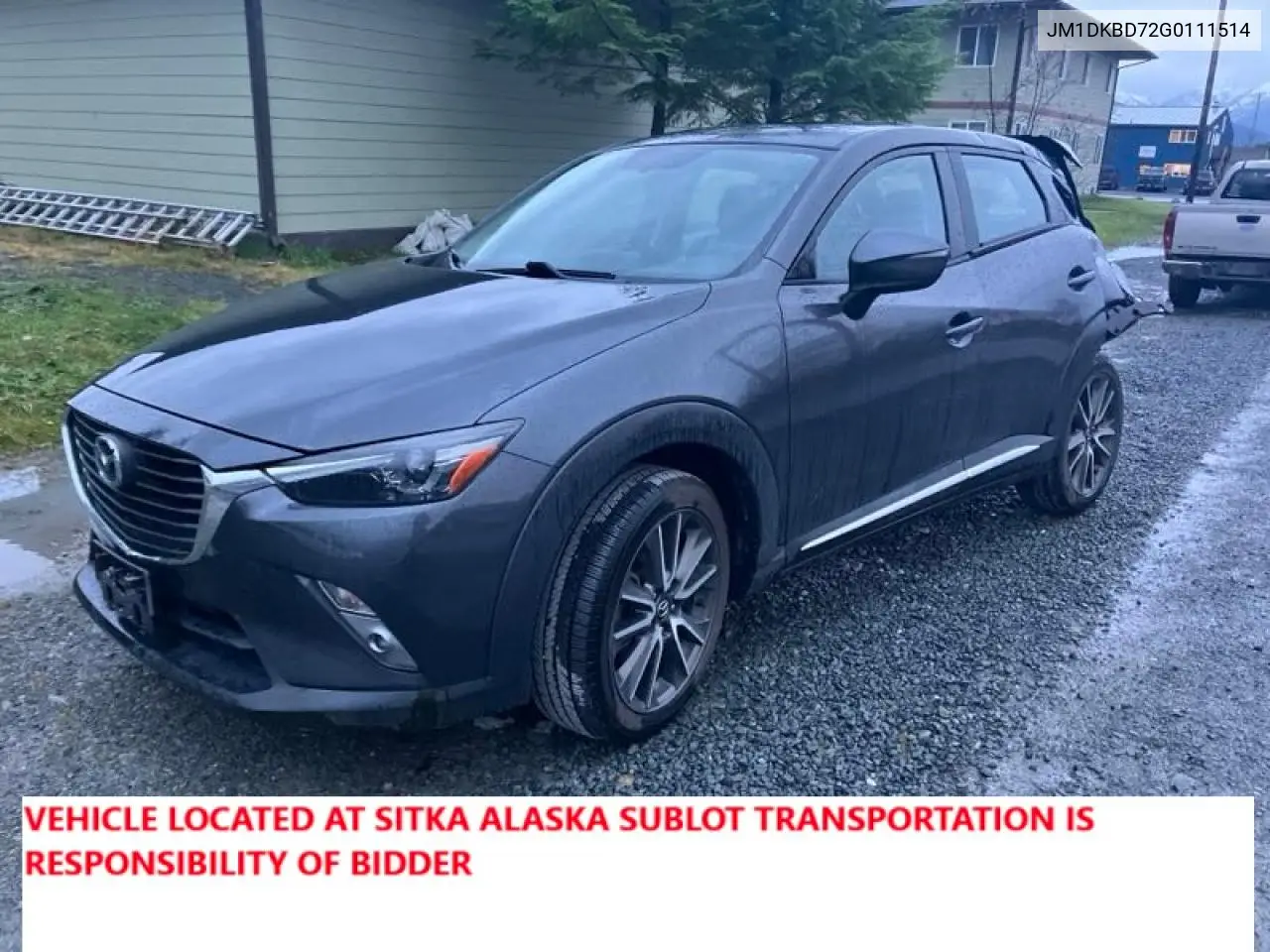 JM1DKBD72G0111514 2016 Mazda Cx-3 Grand Touring