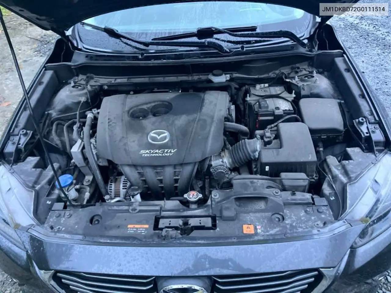 JM1DKBD72G0111514 2016 Mazda Cx-3 Grand Touring