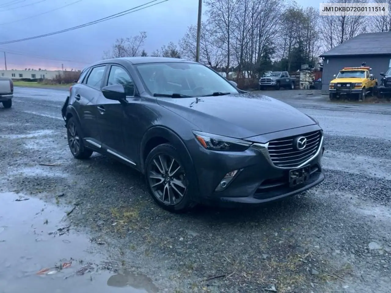 JM1DKBD72G0111514 2016 Mazda Cx-3 Grand Touring