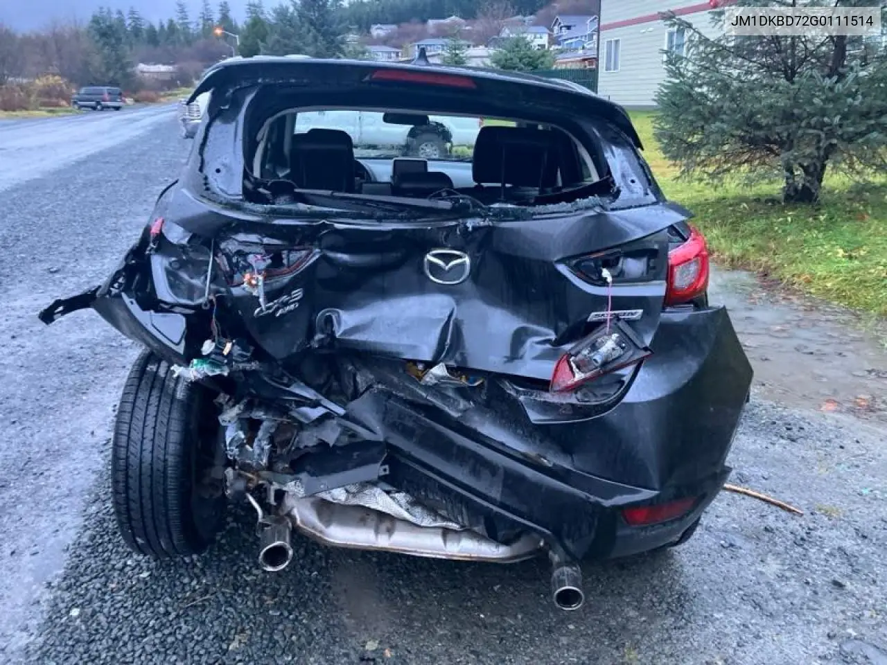 JM1DKBD72G0111514 2016 Mazda Cx-3 Grand Touring