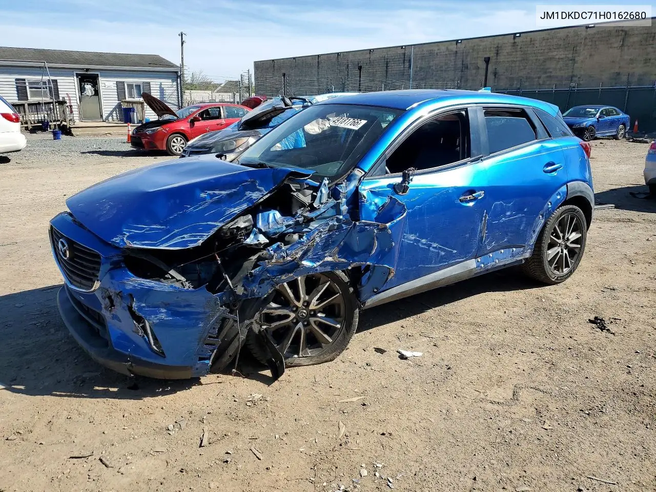 2017 Mazda Cx-3 Touring VIN: JM1DKDC71H0162680 Lot: 49181766