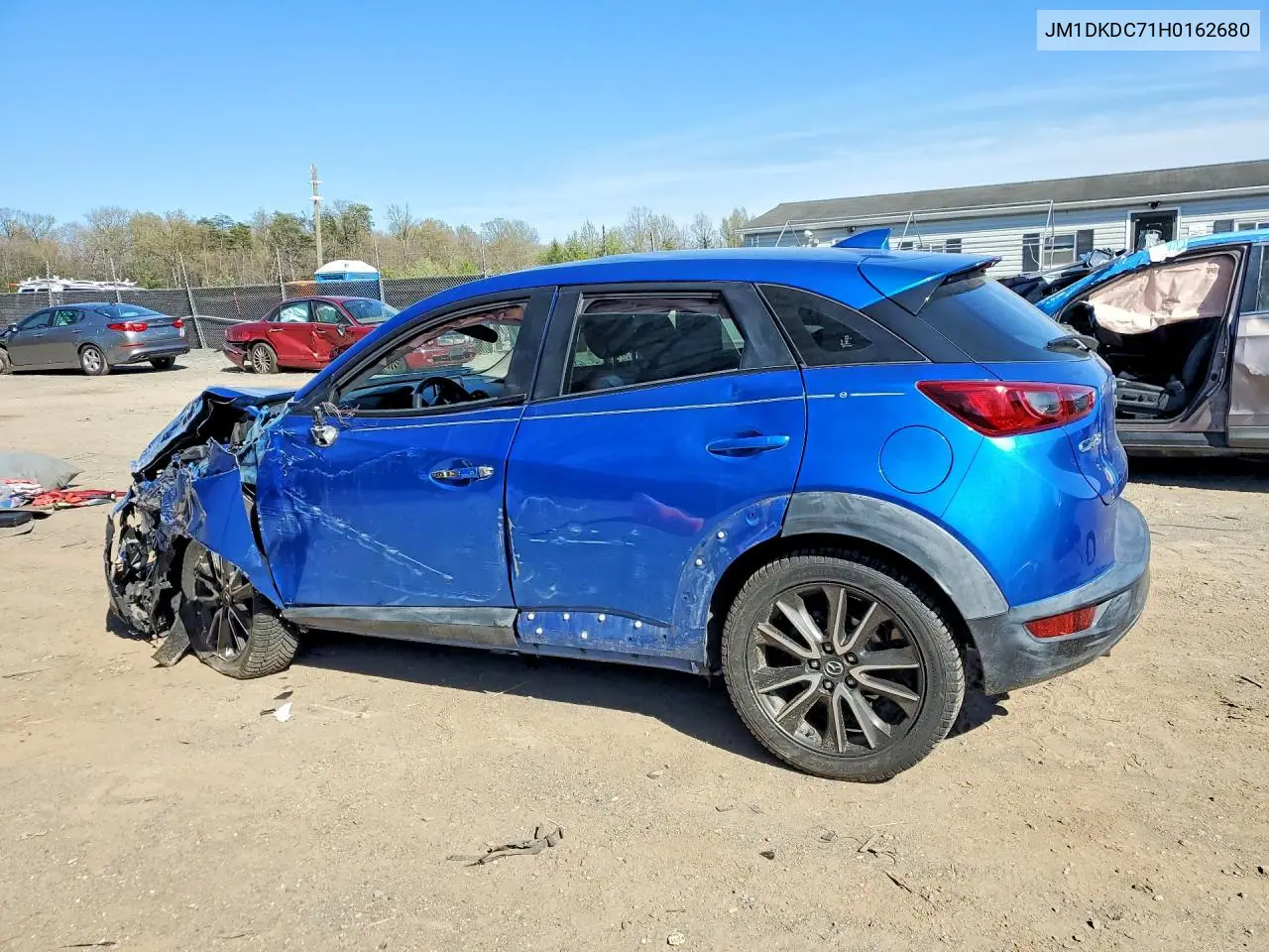 2017 Mazda Cx-3 Touring VIN: JM1DKDC71H0162680 Lot: 49181766