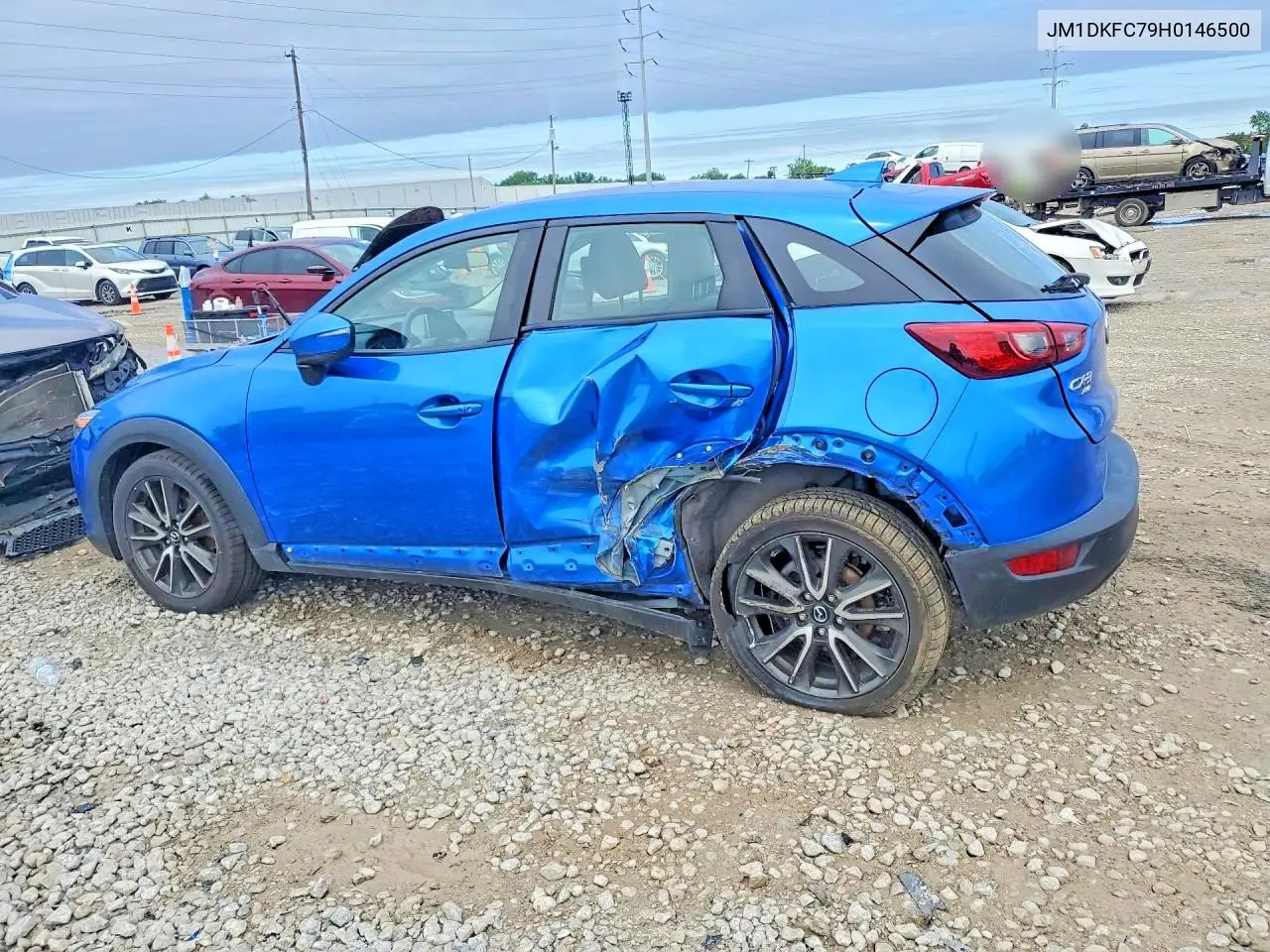 2017 Mazda Cx-3 Touring VIN: JM1DKFC79H0146500 Lot: 54333836