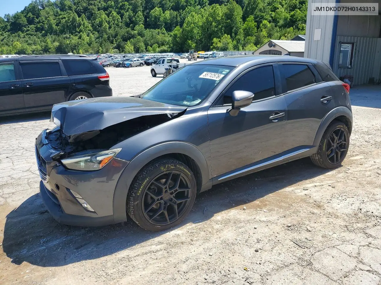 2017 Mazda Cx-3 Grand Touring VIN: JM1DKDD72H0143313 Lot: 55712576