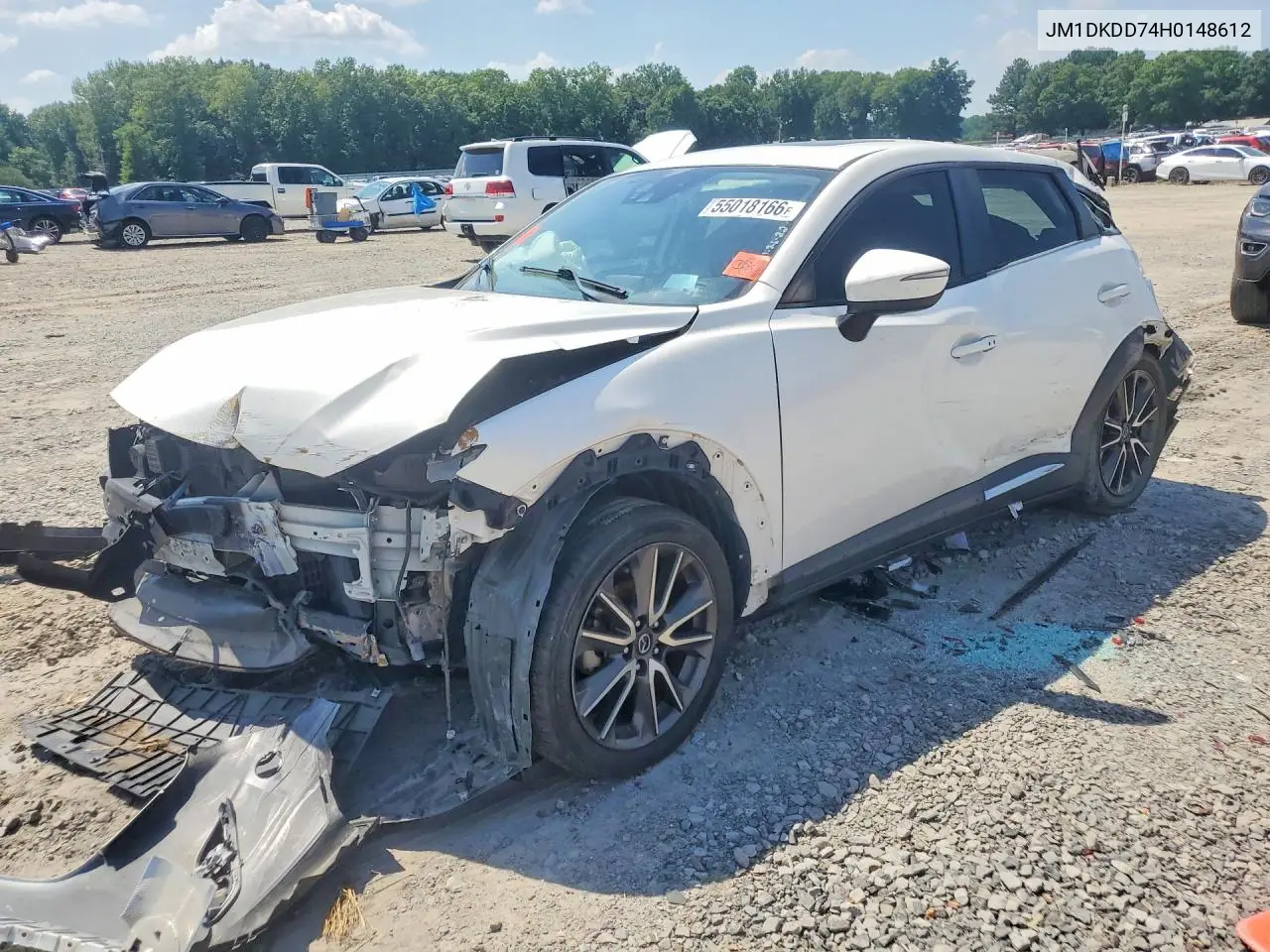 2017 Mazda Cx-3 Grand Touring VIN: JM1DKDD74H0148612 Lot: 57380886