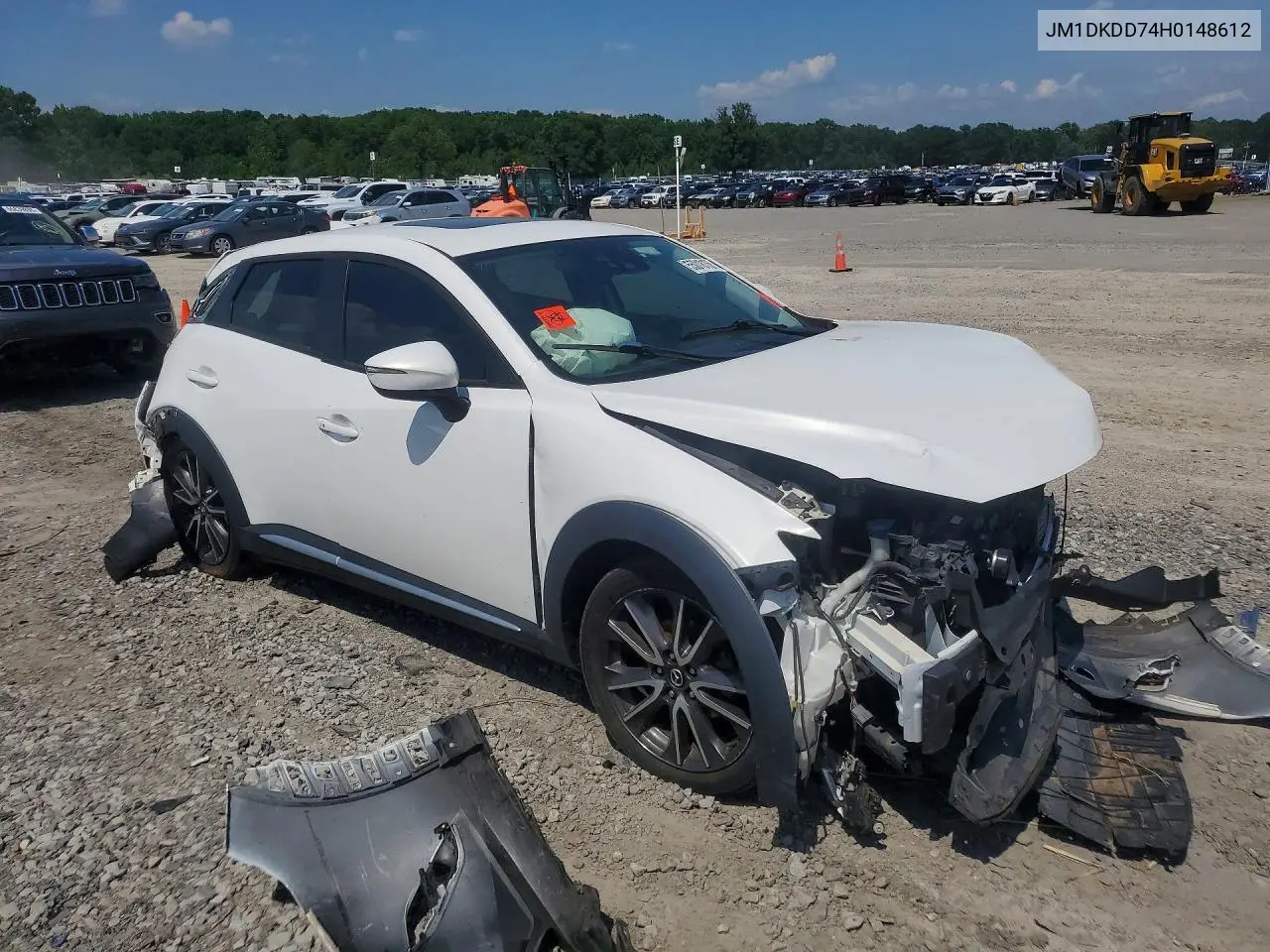 2017 Mazda Cx-3 Grand Touring VIN: JM1DKDD74H0148612 Lot: 57380886