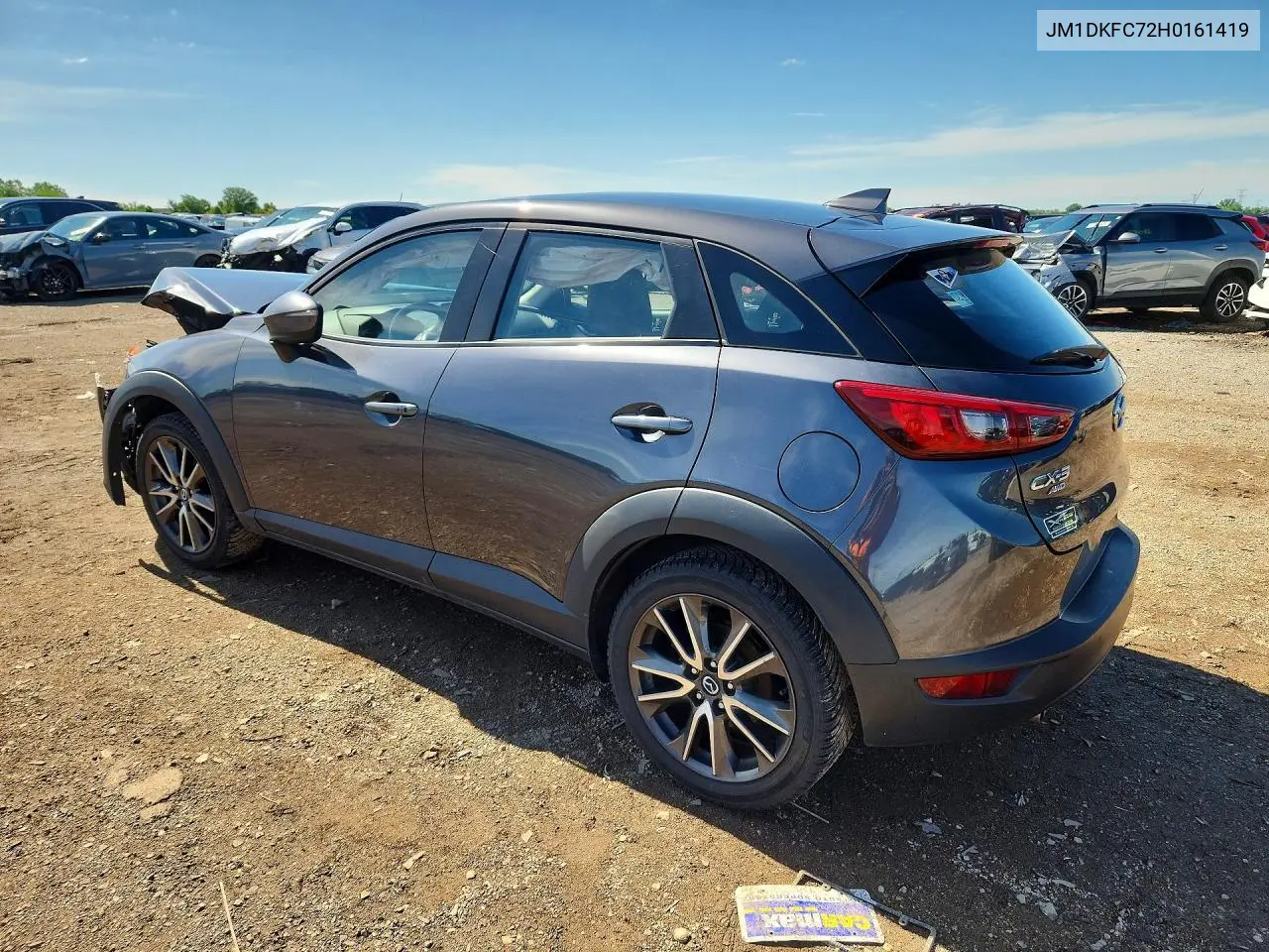 2017 Mazda Cx-3 Touring VIN: JM1DKFC72H0161419 Lot: 58154196