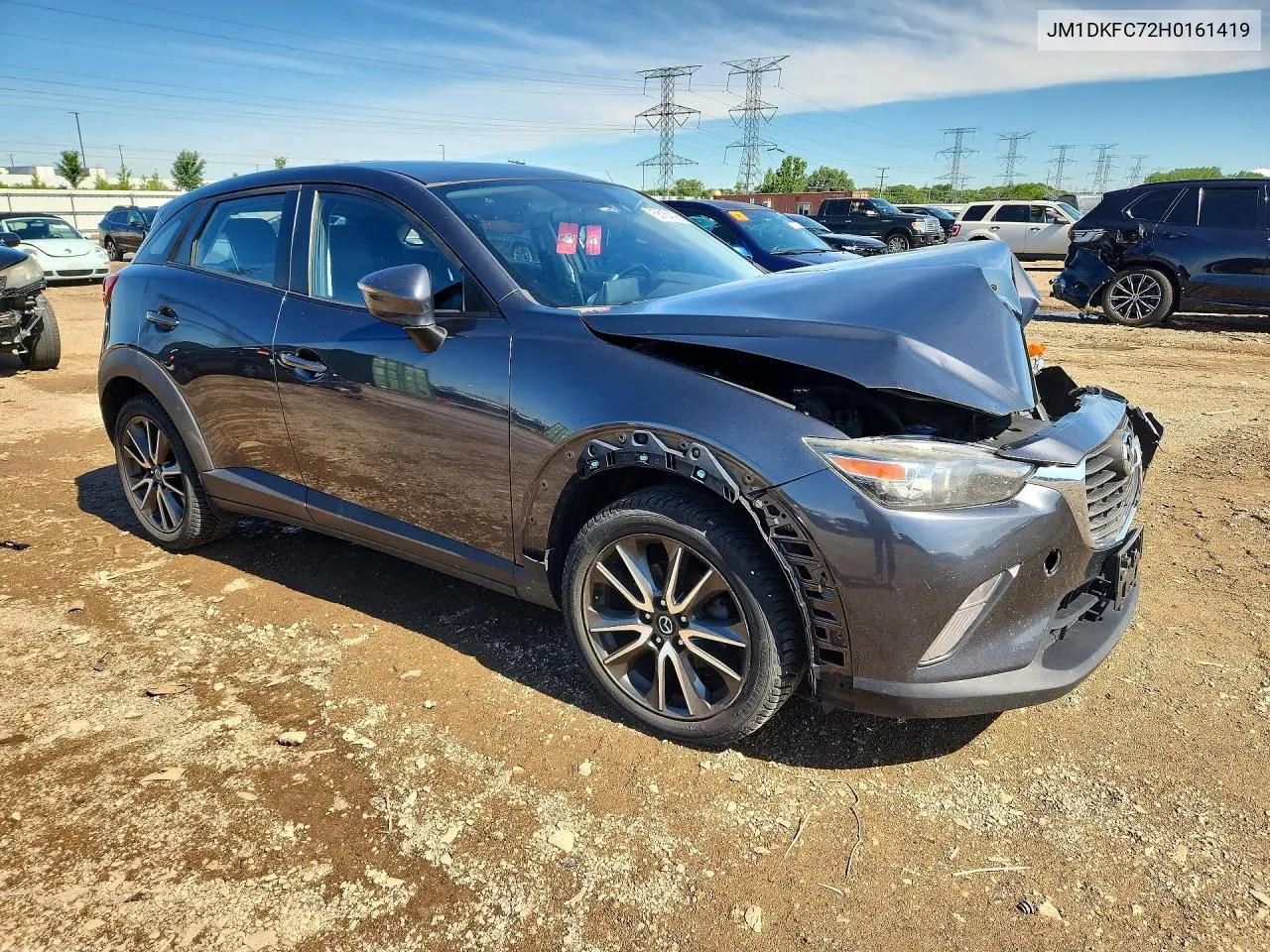 2017 Mazda Cx-3 Touring VIN: JM1DKFC72H0161419 Lot: 58154196