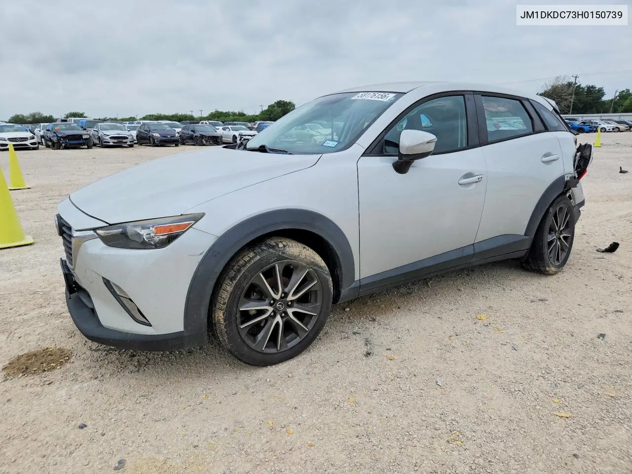 2017 Mazda Cx-3 Touring VIN: JM1DKDC73H0150739 Lot: 58176156