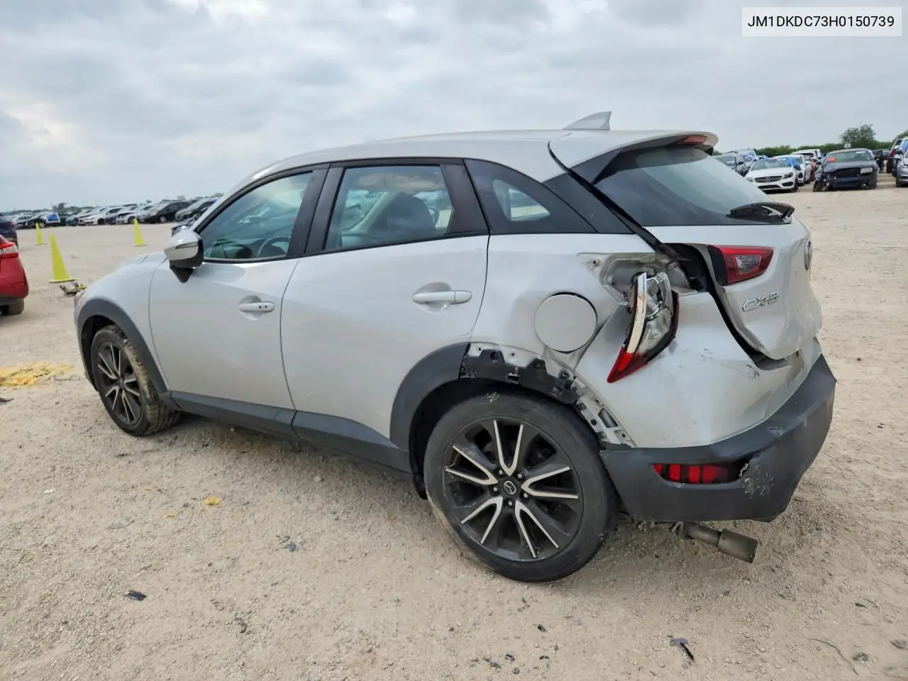 2017 Mazda Cx-3 Touring VIN: JM1DKDC73H0150739 Lot: 58176156