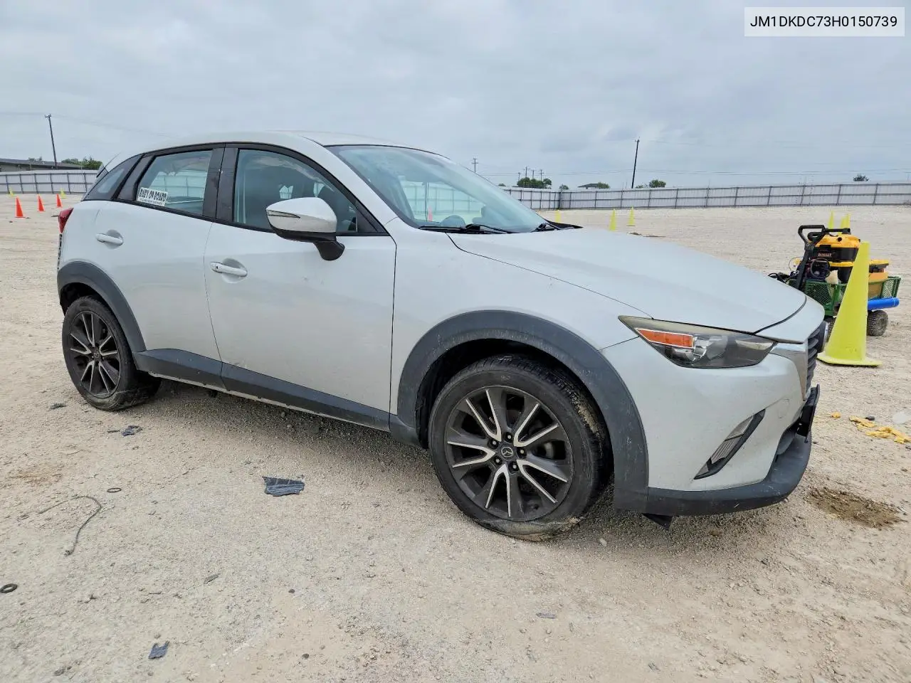 2017 Mazda Cx-3 Touring VIN: JM1DKDC73H0150739 Lot: 58176156