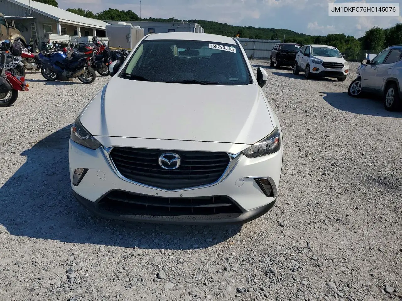 2017 Mazda Cx3 VIN: JM1DKFC76H0145076 Lot: 59793316