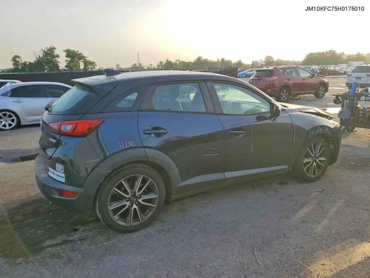 2017 Mazda Cx-3 Touring VIN: JM1DKFC75H0175010 Lot: 60020466
