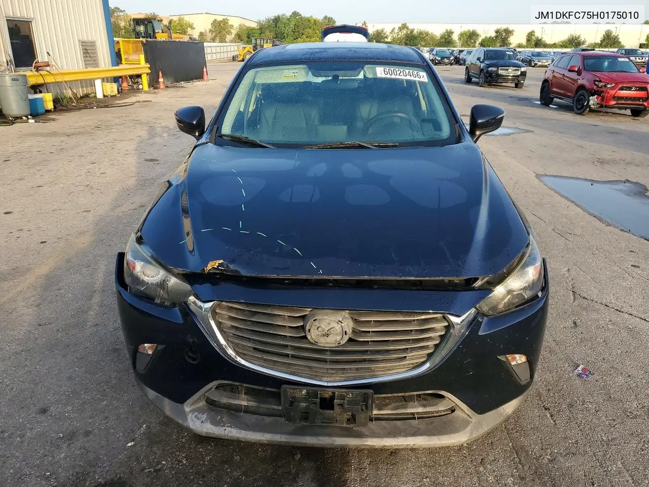 2017 Mazda Cx-3 Touring VIN: JM1DKFC75H0175010 Lot: 60020466
