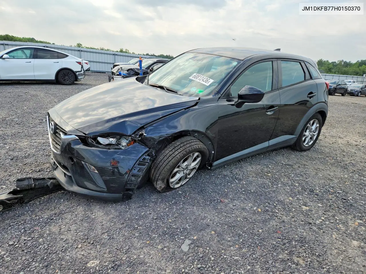2017 Mazda Cx-3 Sport VIN: JM1DKFB77H0150370 Lot: 60812436