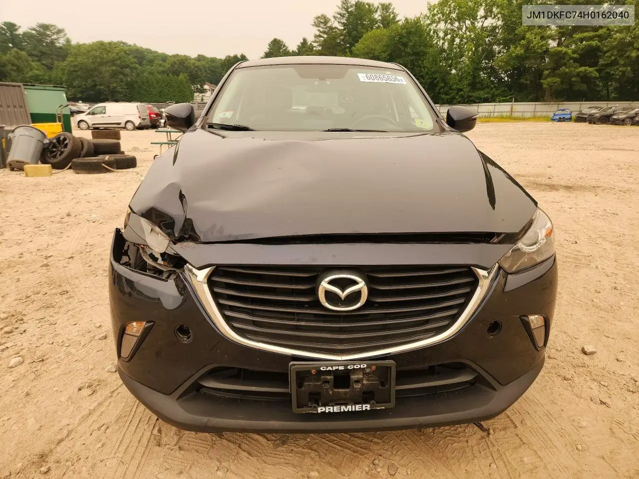 2017 Mazda Cx-3 Touring VIN: JM1DKFC74H0162040 Lot: 60865856