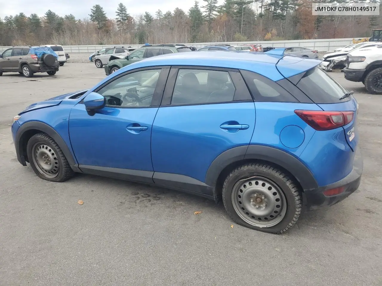 JM1DKFC78H0149517 2017 Mazda Cx-3 Touring