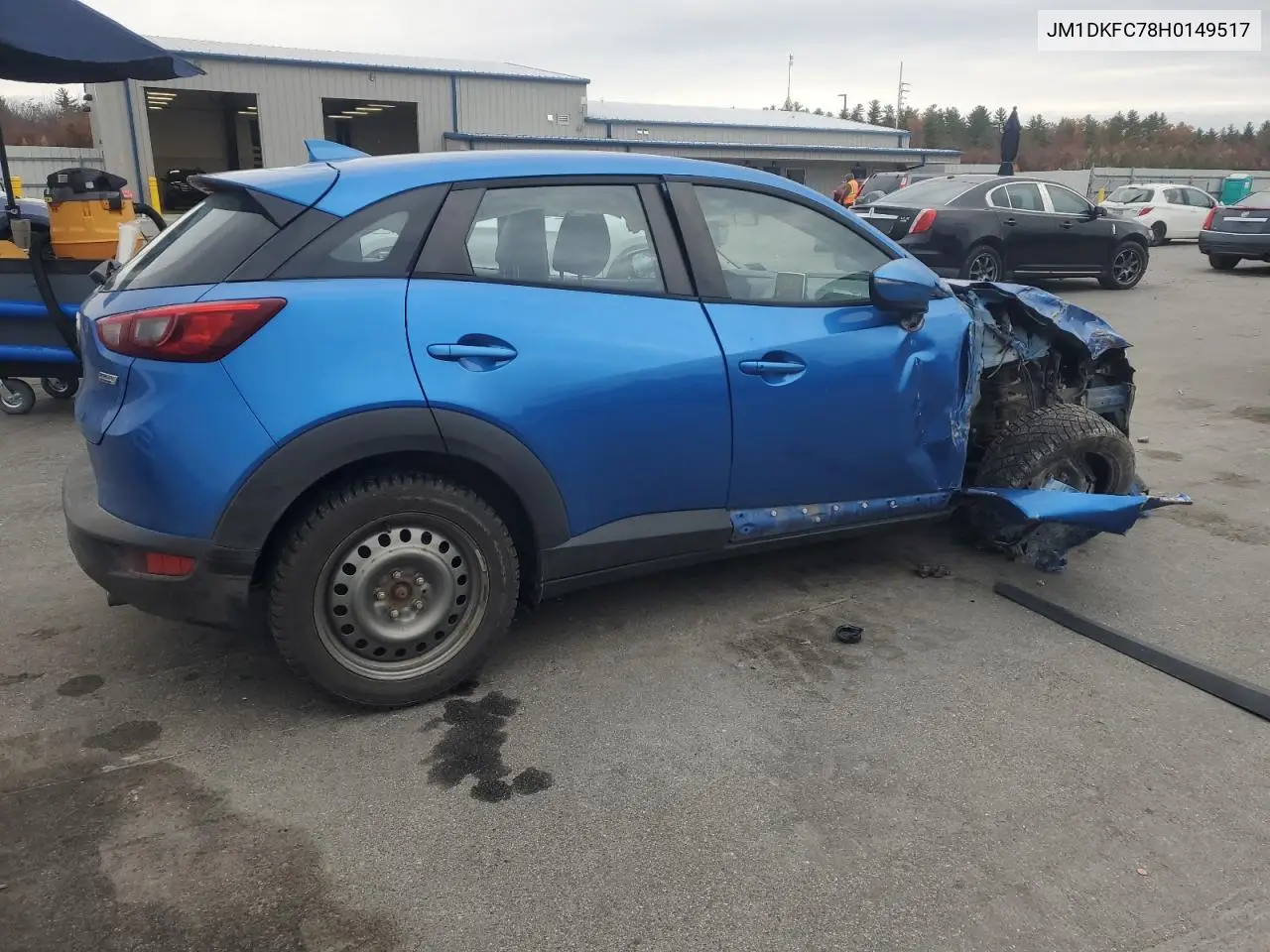 JM1DKFC78H0149517 2017 Mazda Cx-3 Touring