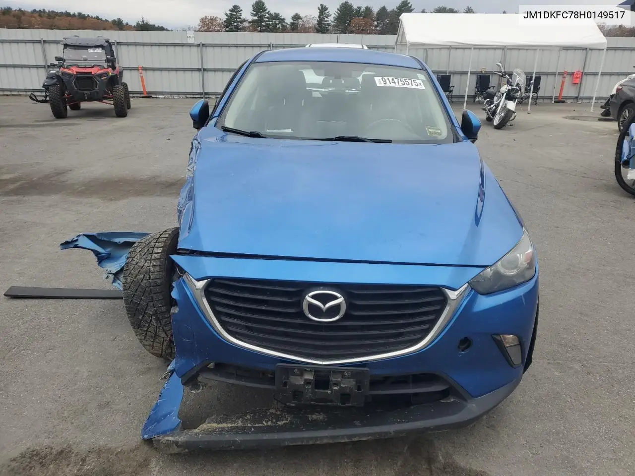JM1DKFC78H0149517 2017 Mazda Cx-3 Touring