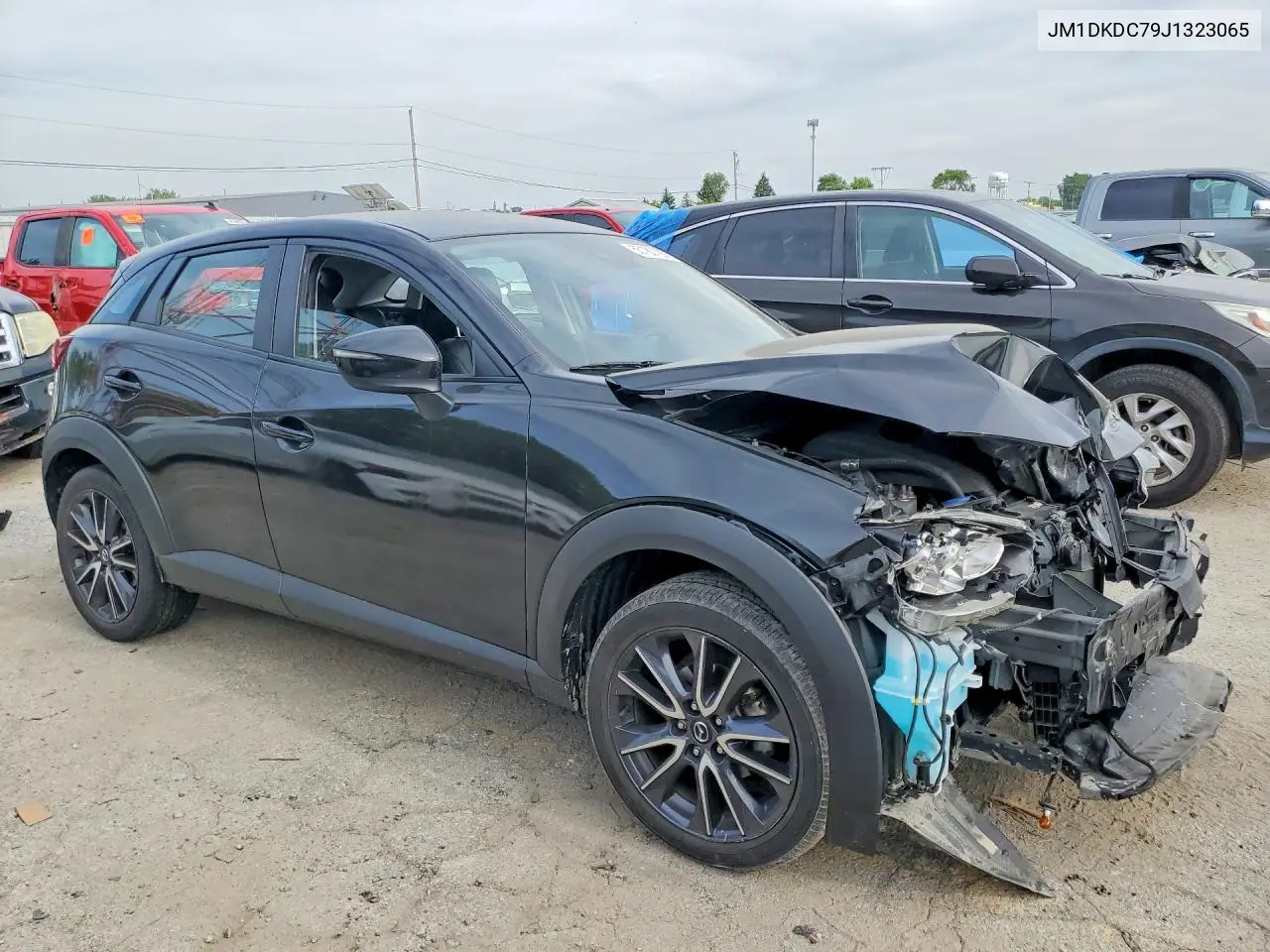 2018 Mazda Cx-3 Touring VIN: JM1DKDC79J1323065 Lot: 55180726