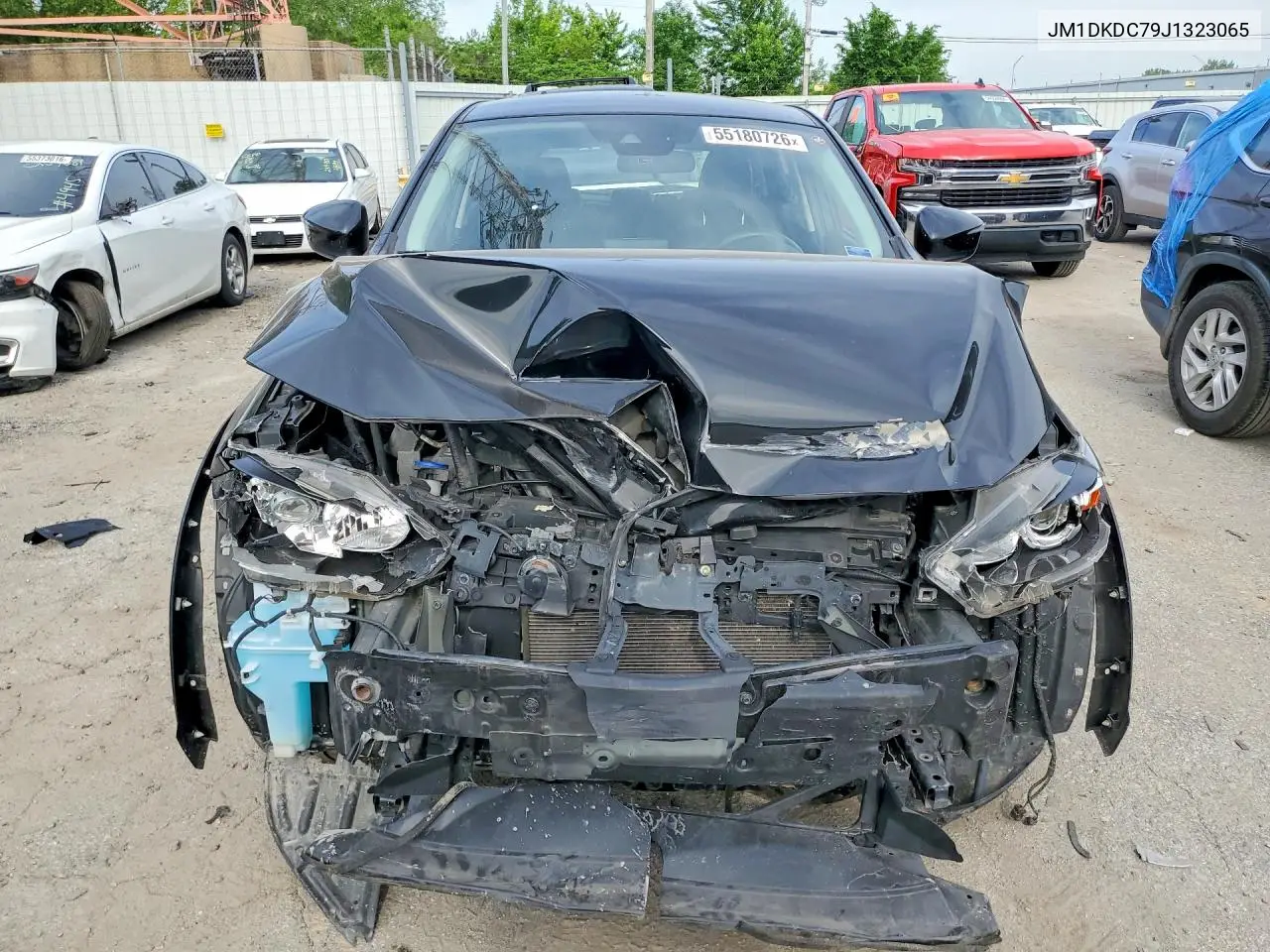 2018 Mazda Cx-3 Touring VIN: JM1DKDC79J1323065 Lot: 55180726