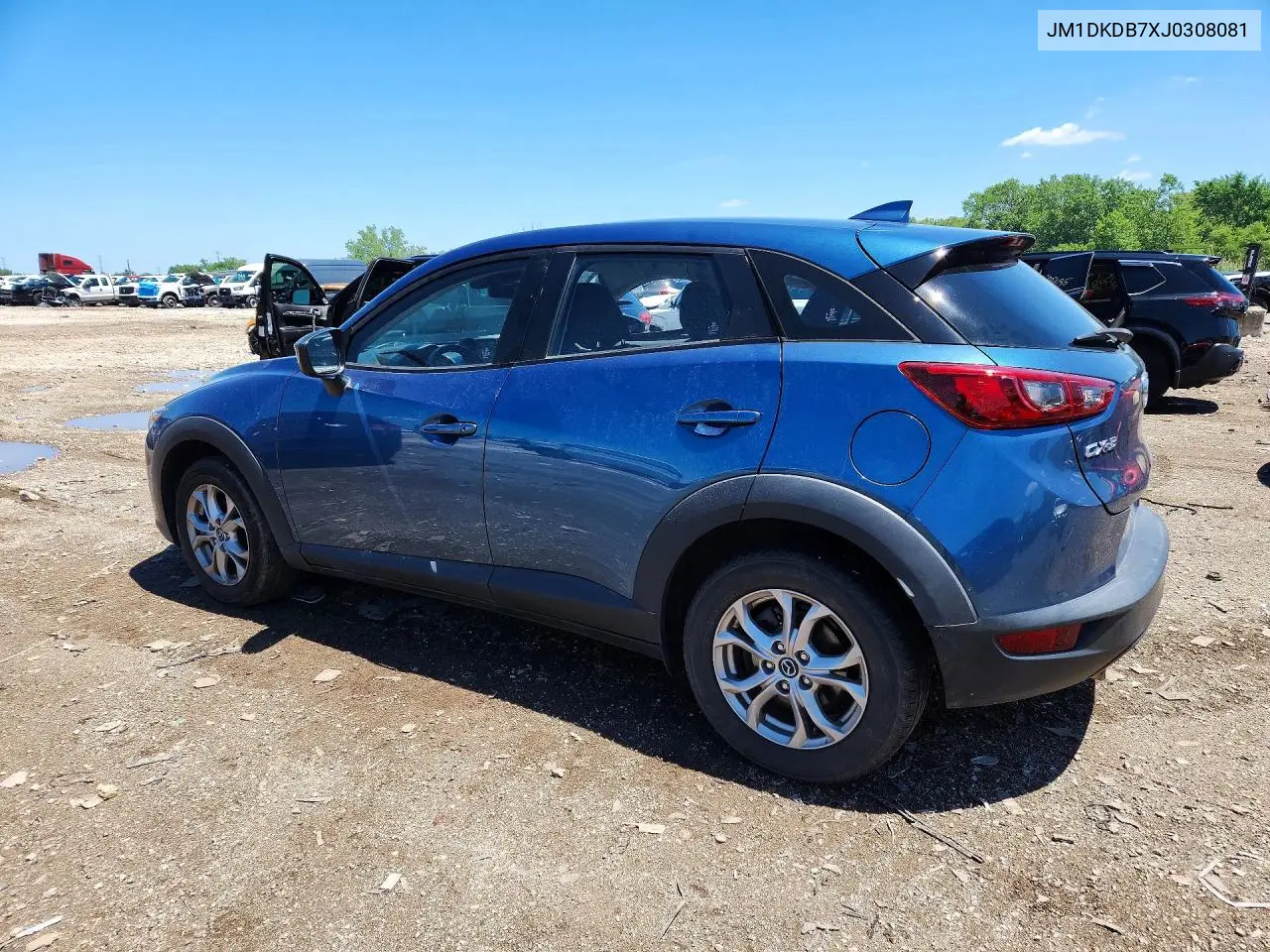 2018 Mazda Cx-3 Sport VIN: JM1DKDB7XJ0308081 Lot: 56620056
