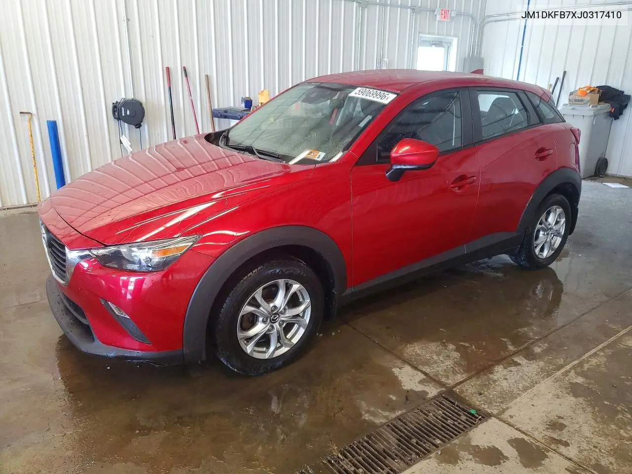 2018 Mazda Cx-3 Sport VIN: JM1DKFB7XJ0317410 Lot: 59069996